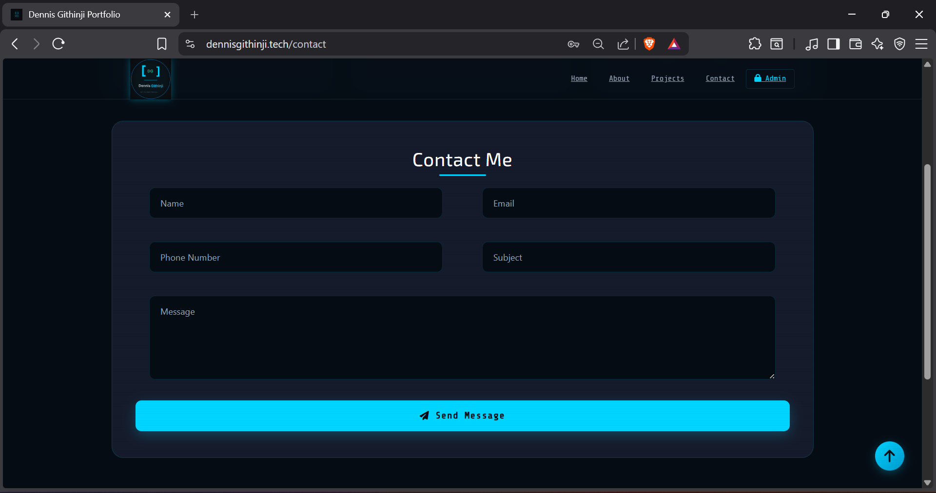 Project screenshot